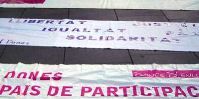 8 de marÃ§ - Pancartes