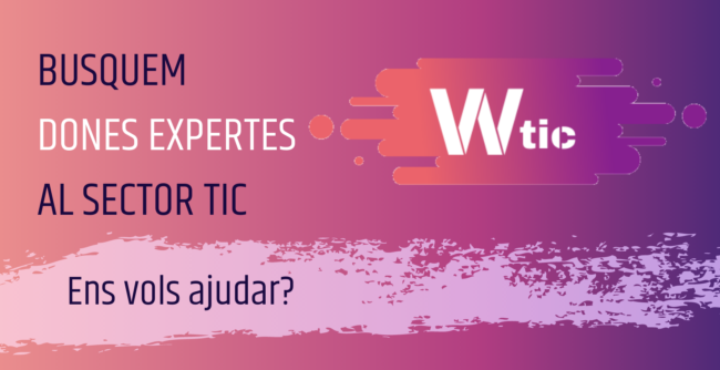 Ens a judes a trobar mes Dones Tic referents?