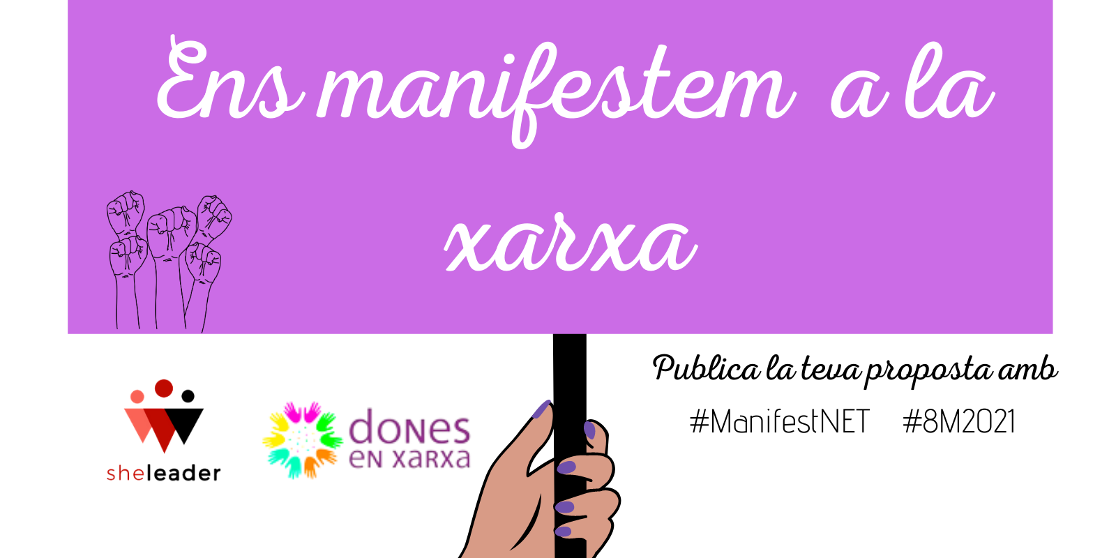 Ens manifestem a la xarxa Ens manisfestem a la xarxa