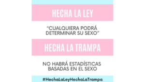No estadísticas basadas en el sexo
