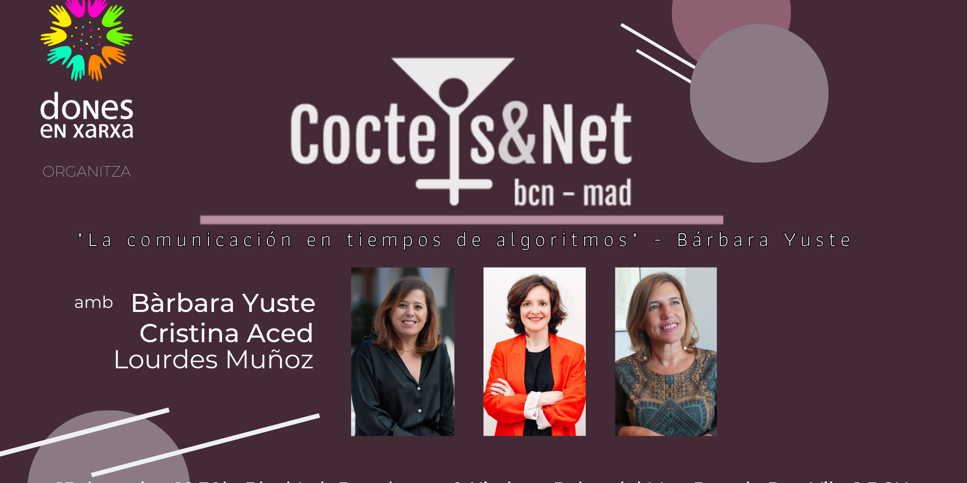 Coctels&net amb Barbara Yuste