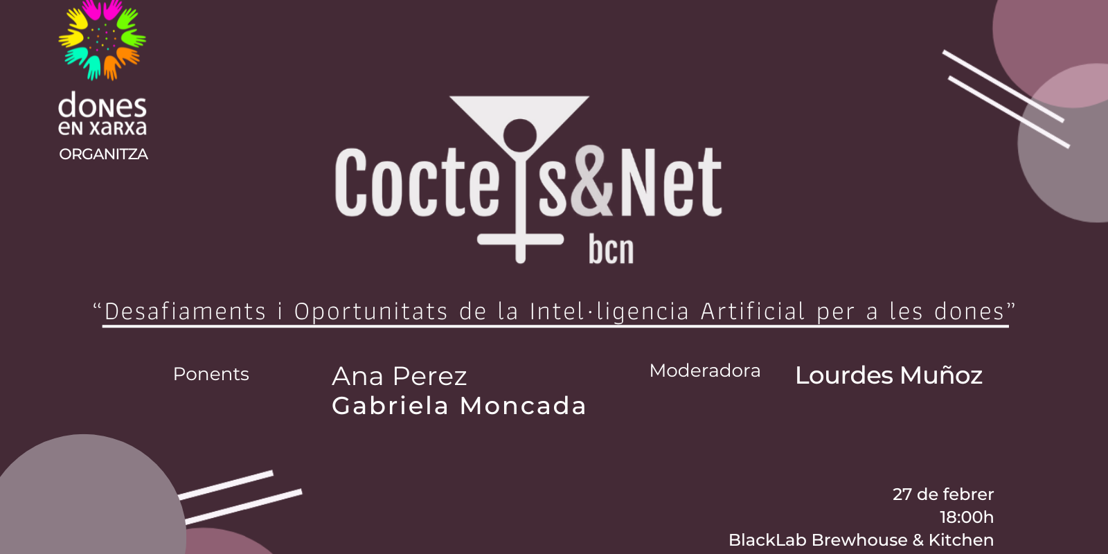 Coctels&Net 27 Febrer
