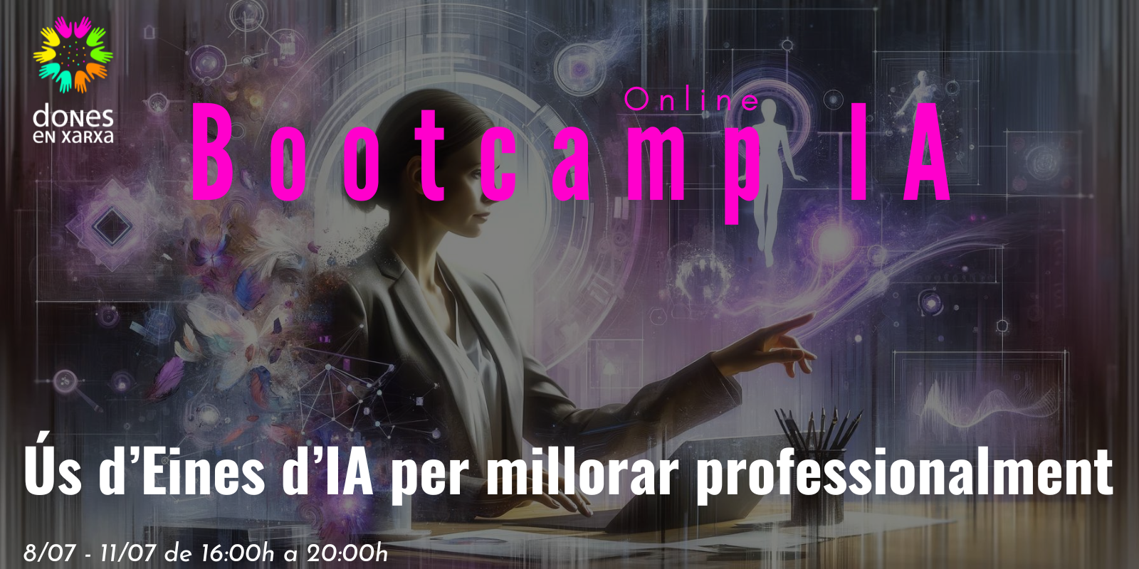 Primer curs intensiu d'IA per a dones emprenedores